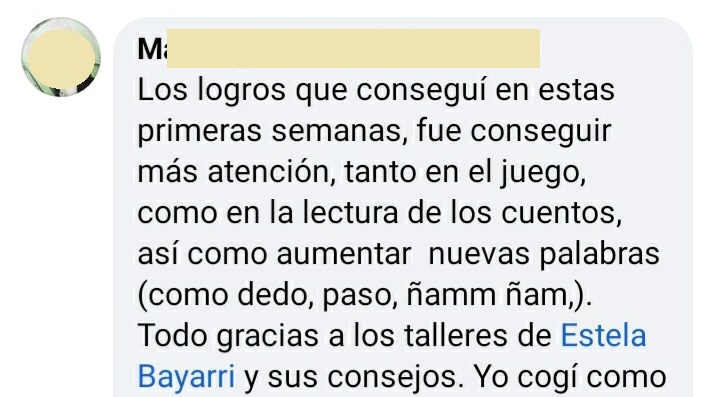 testimonio m angeles xabi primeras semanas programa sin nombre